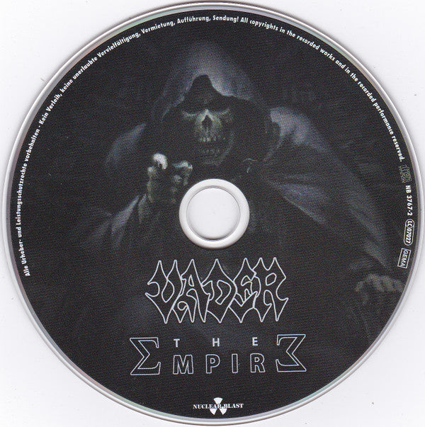 Vader : The Empire (CD, Album)