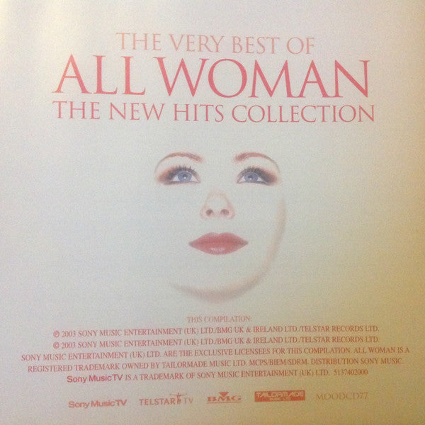 Various : The Very Best Of All Woman The New Hits Collection (2xCD, Comp)