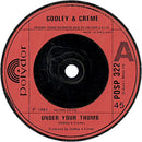 Godley & Creme : Under Your Thumb (7", Single, Red)