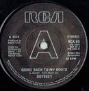 Odyssey (2) : Going Back To My Roots (7", Single, RP, Sol)