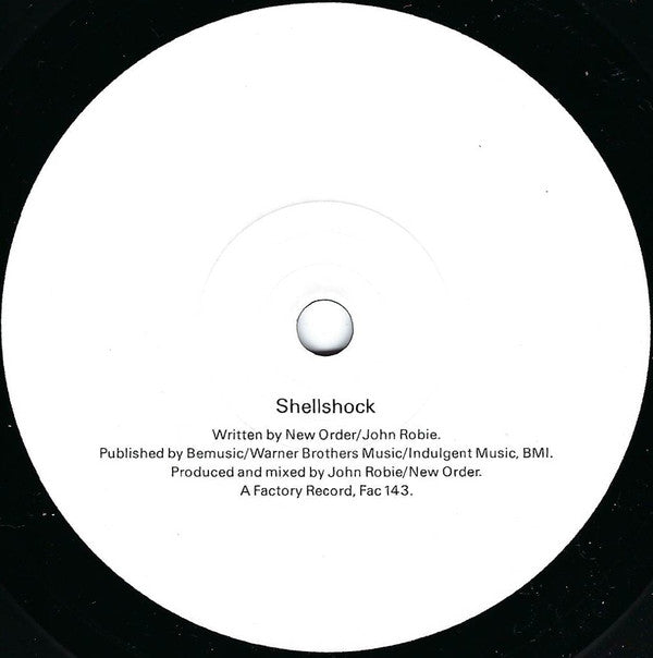 New Order : Shellshock (7", Single)