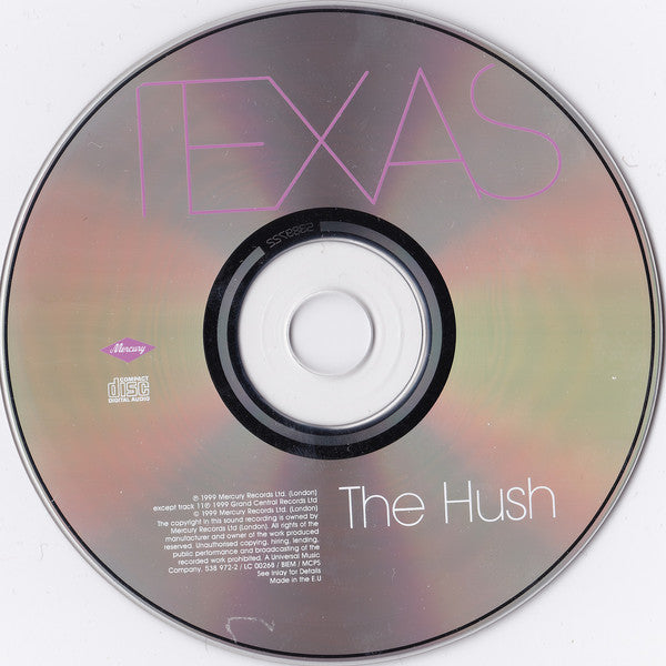 Texas : The Hush (CD, Album)