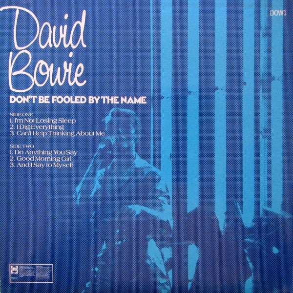 David Bowie : Don't Be Fooled By The Name (10", Comp)