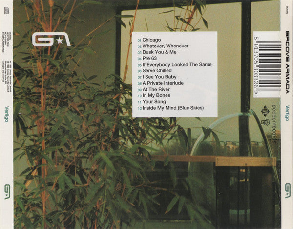 Groove Armada : Vertigo (CD, Album, Nim)
