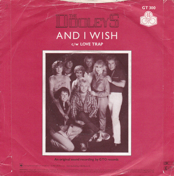 The Dooleys : And I Wish (7", Single)