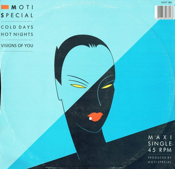 Moti Special : Cold Days, Hot Nights / Visions Of You (12", Maxi)