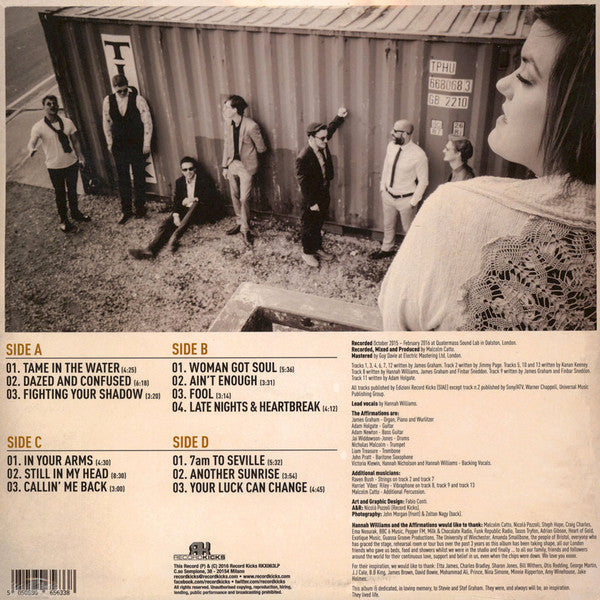 Hannah Williams & The Affirmations : Late Nights & Heartbreak  (2xLP, Album, Ltd)