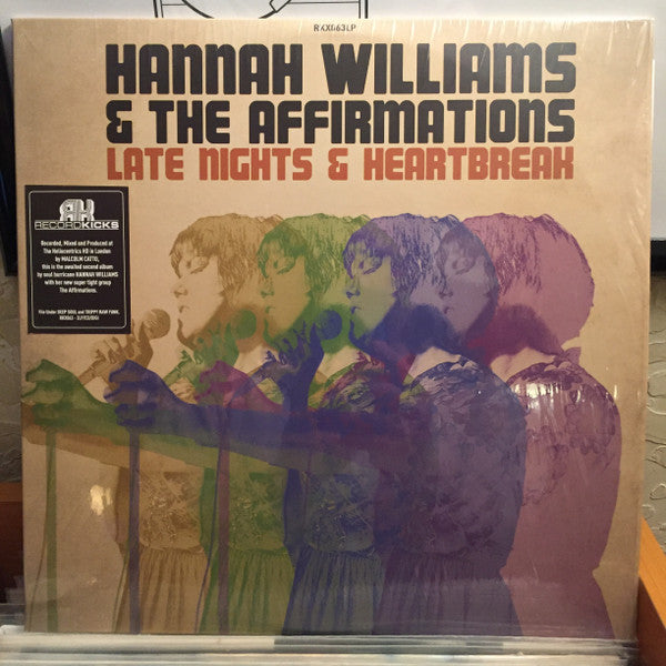 Hannah Williams & The Affirmations : Late Nights & Heartbreak  (2xLP, Album, Ltd)