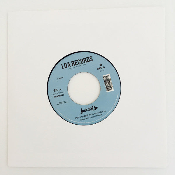 Lack Of Afro : Take You Home / Fires Glow (7", Single)