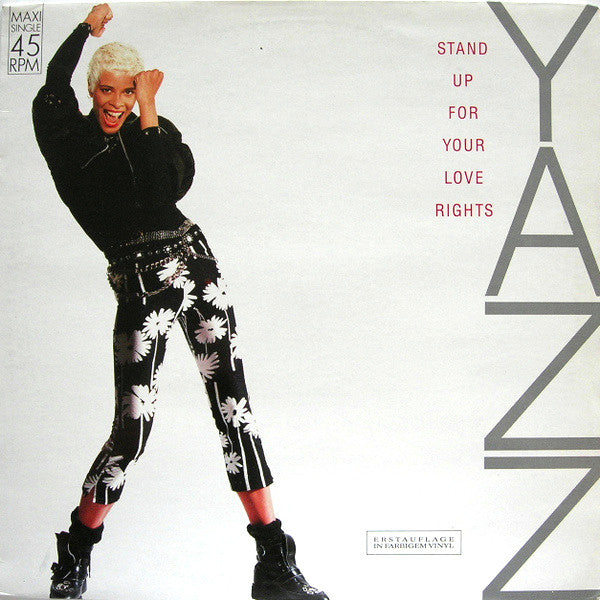 Yazz : Stand Up For Your Love Rights (12", Maxi, Red)