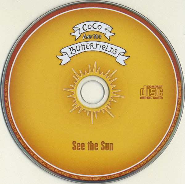 Coco And The Butterfields : See The Sun (CD)