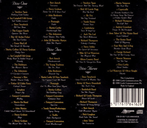 Various : New Electric Muse ~ The Story Of Folk Into Rock (3xCD, Comp)