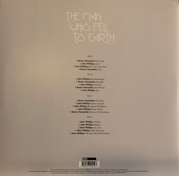 Various : The Man Who Fell To Earth (2xLP, Album, Comp)