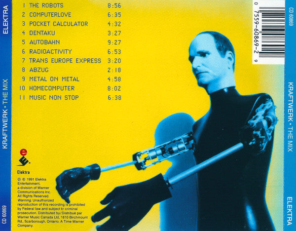 Kraftwerk : The Mix (CD, Album)