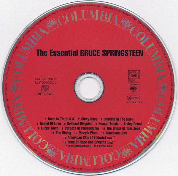 Bruce Springsteen : The Essential Bruce Springsteen (2xCD, Comp)