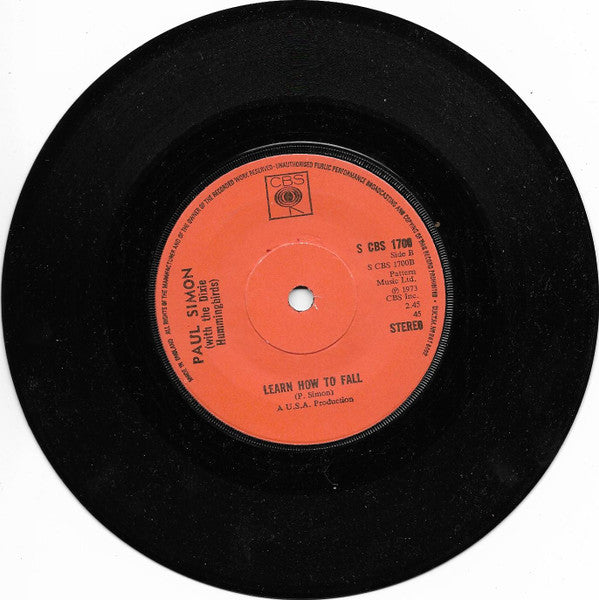 Paul Simon With The Dixie Hummingbirds : Loves Me Like A Rock (7", Single)