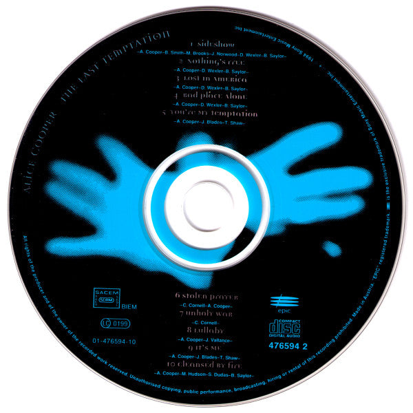 Alice Cooper (2) : The Last Temptation (CD, Album)