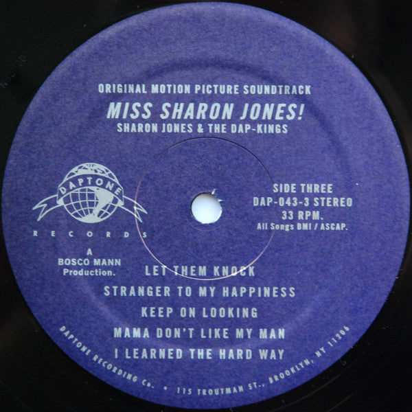 Sharon Jones & The Dap-Kings : Miss Sharon Jones! (Original Motion Picture Soundtrack) (2xLP, Comp)
