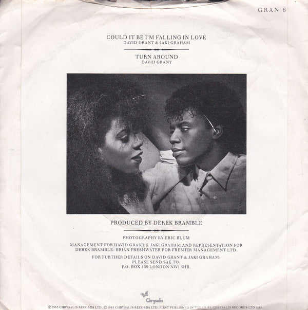 David Grant & Jaki Graham : Could It Be I'm Falling In Love (7", Single, Sol)