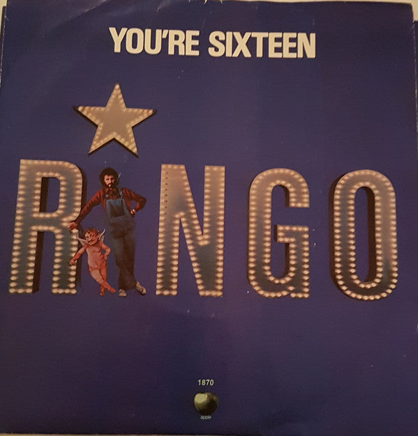 Ringo Starr : You're Sixteen (7", Single, Jac)