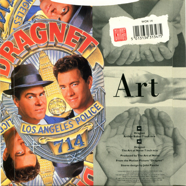 The Art Of Noise : Dragnet (7", Single)