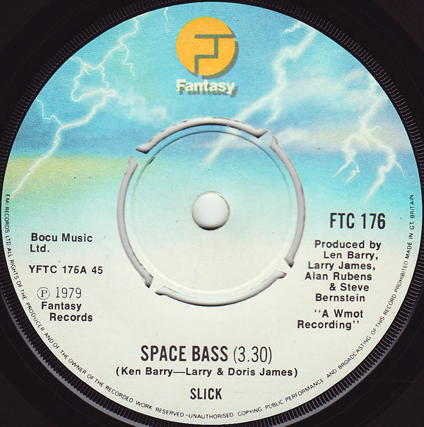 Slick (2) : Space Bass (7", Pus)