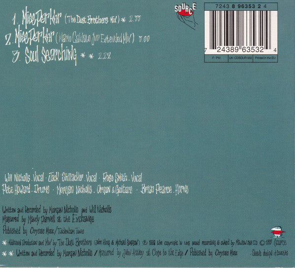 Morgan Nicholls : Miss Parker (CD, Single)