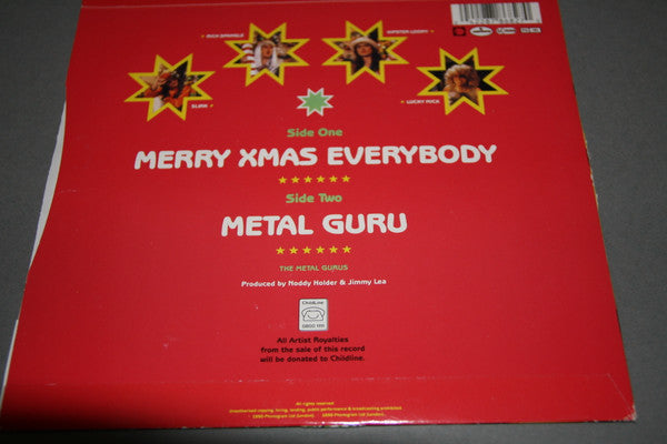 The Metal Gurus : Merry Xmas Everybody (7", Single)