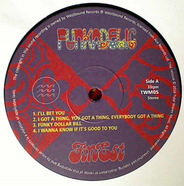Funkadelic : Finest (2xLP, Comp, Ltd, RE)