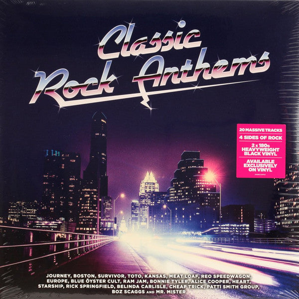 Various : Classic Rock Anthems (2xLP, Comp, 180)