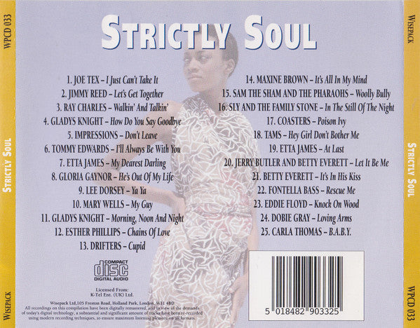 Various : Strictly Soul (CD, Comp)