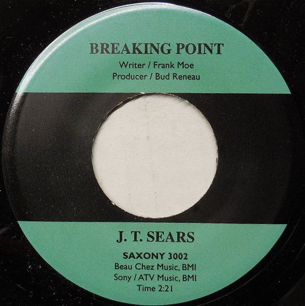 Tommy Lysaght / J.T. Sears : In All My Importance / Breaking Point (7", Single)