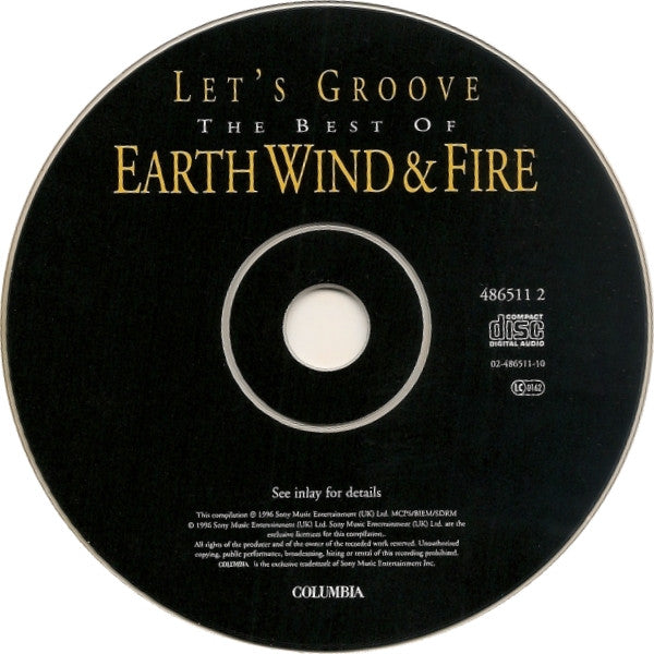 Earth Wind & Fire* : Let's Groove - The Best Of Earth Wind & Fire (CD, Comp)