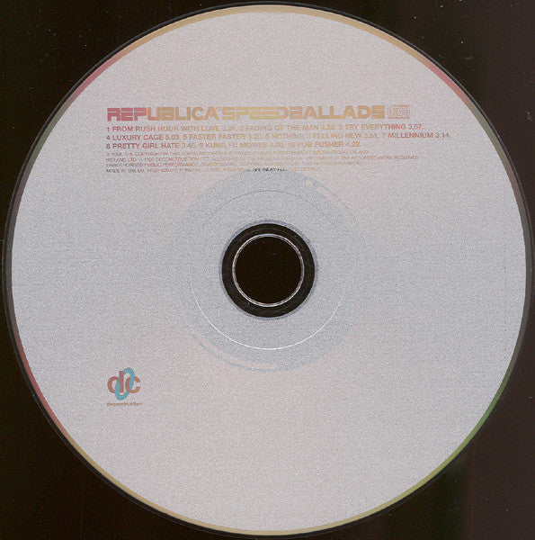 Republica : Speed Ballads (CD, Album)