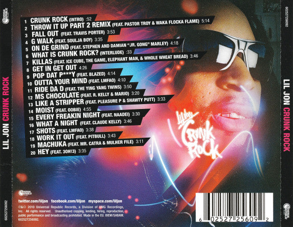 Lil' Jon : Crunk Rock (CD, Album, Dlx)