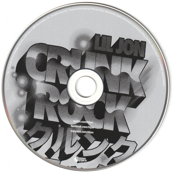 Lil' Jon : Crunk Rock (CD, Album, Dlx)