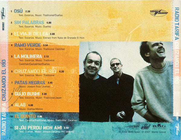 Radio Tarifa : Cruzando El Río (CD, Album, Sli)