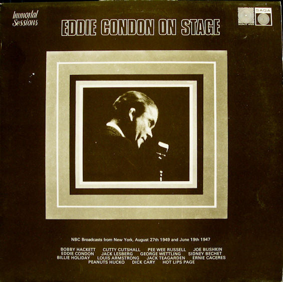 Eddie Condon : Eddie Condon On Stage (LP, Album)