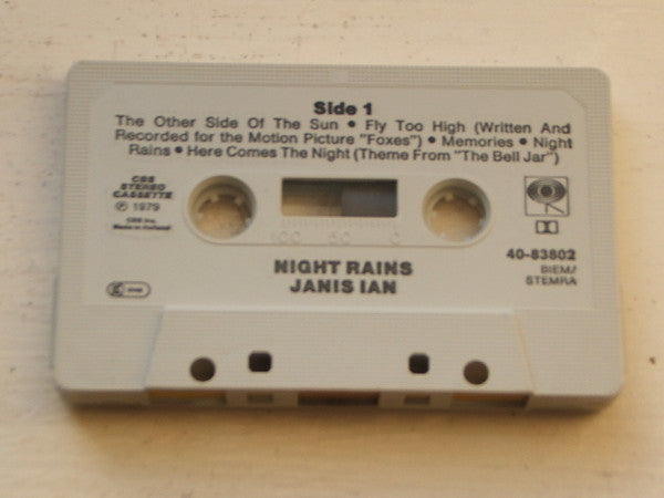 Janis Ian : Night Rains (Cass, Album, Bla)