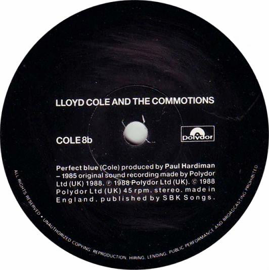 Lloyd Cole & The Commotions : Jennifer She Said (7", Single)