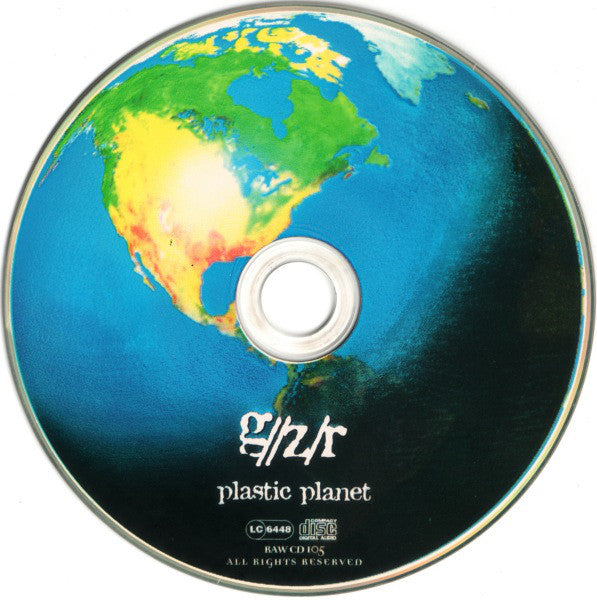 G//Z/R : Plastic Planet (CD, Album)