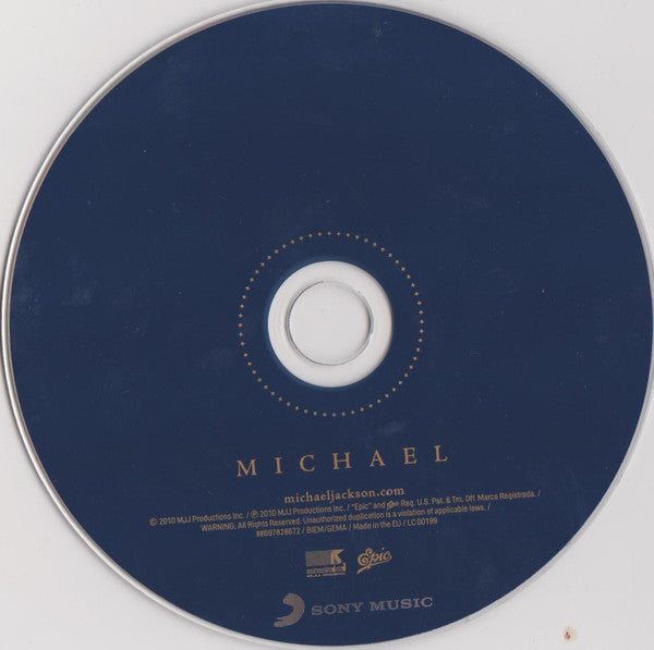 Michael Jackson : Michael (CD, Album, Son)