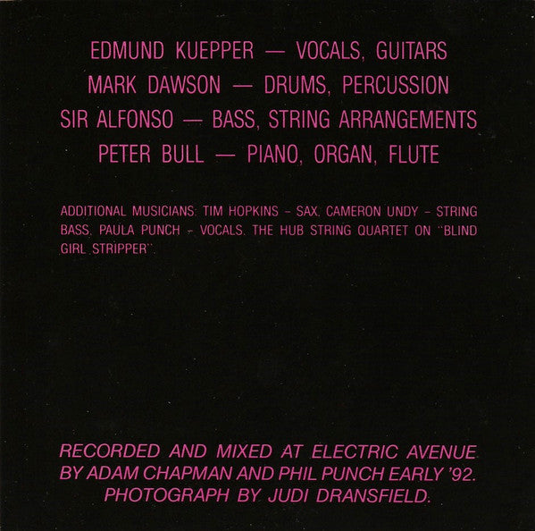 Ed Kuepper : Black Ticket Day (CD, Album)
