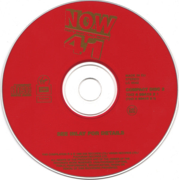 Various : Now That's What I Call Music! 41 (2xCD, Comp)