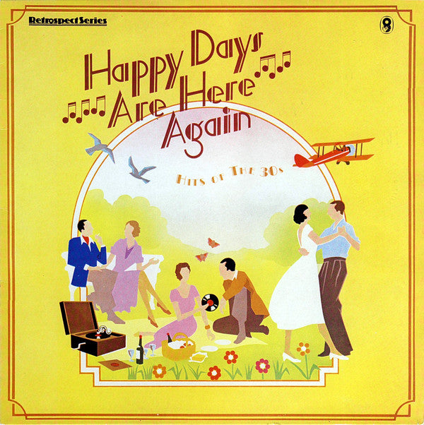 Various : Happy Days Are Here Again, Hits Of The 30s (LP, Comp, Mono)