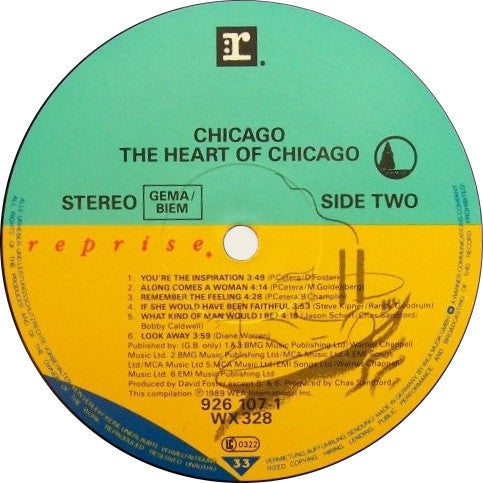 Chicago (2) : The Heart Of Chicago (LP, Comp)