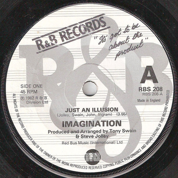 Imagination : Just An Illusion (7", Single)