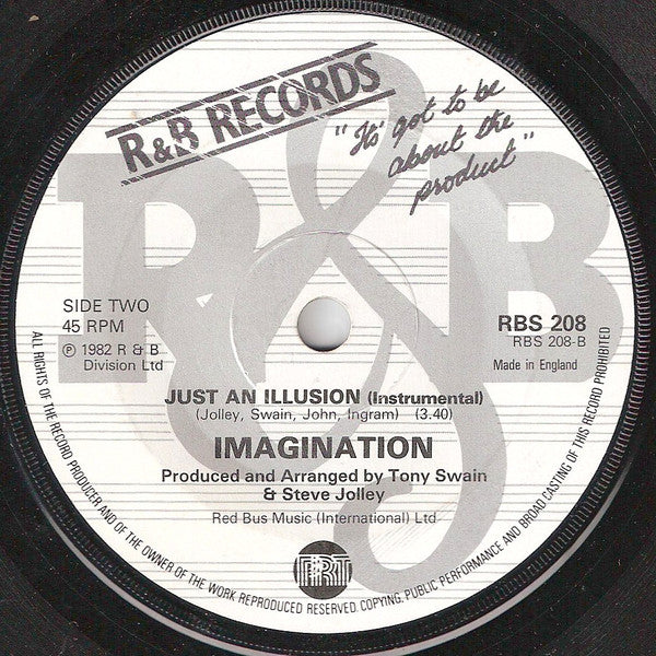 Imagination : Just An Illusion (7", Single)