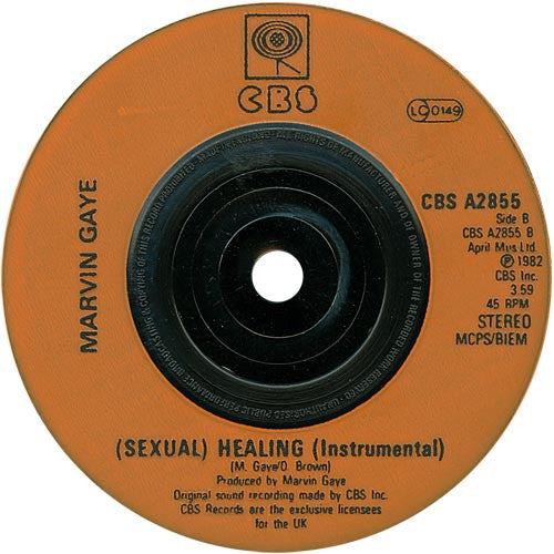 Marvin Gaye : (Sexual) Healing (7", Single, Ora)