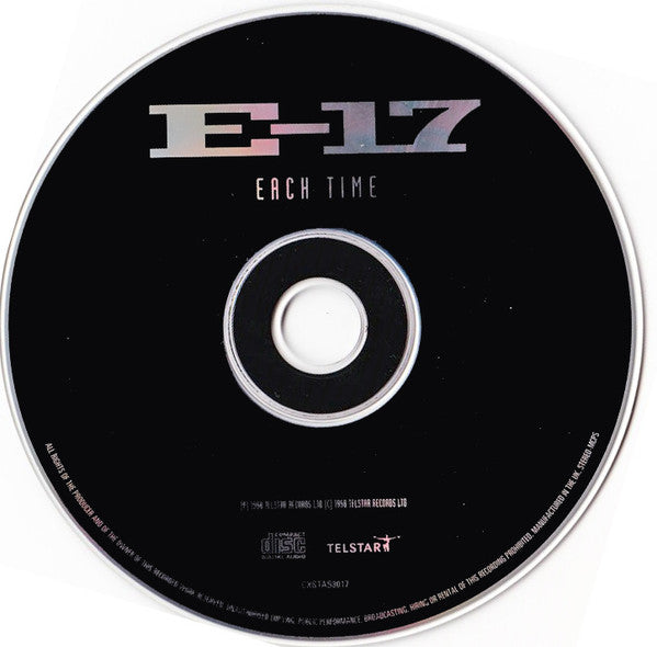 E-17 : Each Time (CD, Single, Ltd, Dig)
